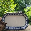 Platte, 26 x 16 x 3 cm, 900 ml, White Valentine, BSN R-008^Bunzlauer Keramik Best