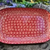 Platte, 26 x 16 x 3 cm, Dekor 2691V^Bunzlauer Keramik Best