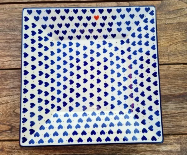 Platte, 25 x 25 x 3 cm, Schatzsuche, BSN A-1666^Bunzlauer Keramik Discount