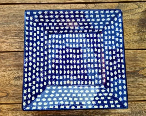 Platte, 25 x 25 x 3 cm, Tradition 4, BSN 7479^Bunzlauer Keramik Clearance