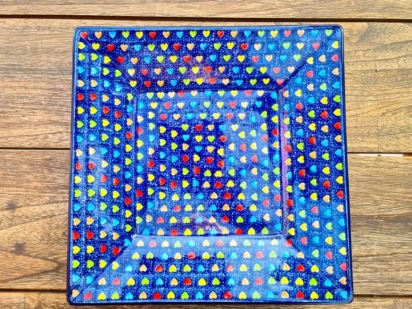 Platte, 25 x 25 x 3 cm, Träume, BSN A-1262^Bunzlauer Keramik Discount
