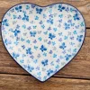 Platte in Herzform, 23 x 22 cm, Tradition 37^Bunzlauer Keramik Fashion