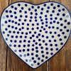 Platte in Herzform, 23 x 22 cm, Tradition 24 - BSN 30134^Bunzlauer Keramik Sale