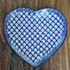Platte in Herzform, 23 x 22 cm, Tradition 2, BSN 4853^Bunzlauer Keramik Online
