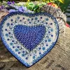 Platte in Herzform, 23 x 22 cm, Spring Hill^Bunzlauer Keramik Discount