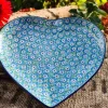 Platte in Herzform, 23 x 22 cm, Smile^Bunzlauer Keramik Fashion