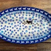 Platte, oval, 29,5 x 18 cm, Katze, BSN A-0911^Bunzlauer Keramik Discount