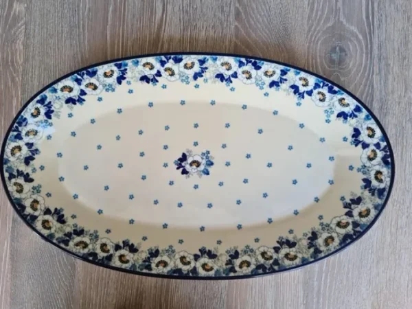 Platte, oval, 45,5 x 27 cm, Lady, BSN A-0458^Bunzlauer Keramik Clearance
