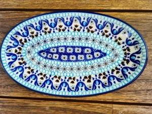 Platte, oval, 21 x 13 cm, Marrakesch^Bunzlauer Keramik Best