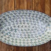 Platte, oval, 45,5 x 27 cm, Summer Wind, BSN J-780^Bunzlauer Keramik Outlet