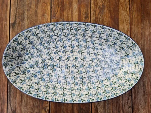 Platte, oval, 45,5 x 27 cm, Summer Wind, BSN J-780^Bunzlauer Keramik Outlet