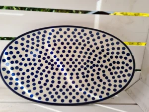 Platte, oval, 35,5 x 21 cm, Tradition 24, BSN 10000^Bunzlauer Keramik Best