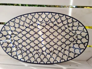 Platte, oval, 35,5 x 21 cm, Tradition 25, BSN 6452^Bunzlauer Keramik Discount