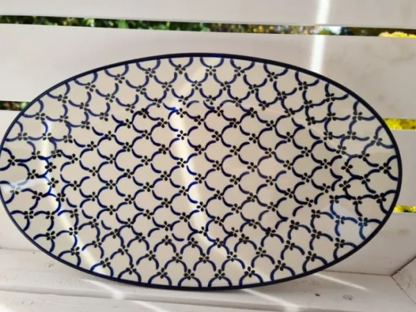 Platte, oval, 35,5 x 21 cm, Tradition 25, BSN 6452^Bunzlauer Keramik Discount