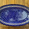 Platte, oval, 45,5 x 27 cm, Tradition 6 -BSN 0126^Bunzlauer Keramik Hot