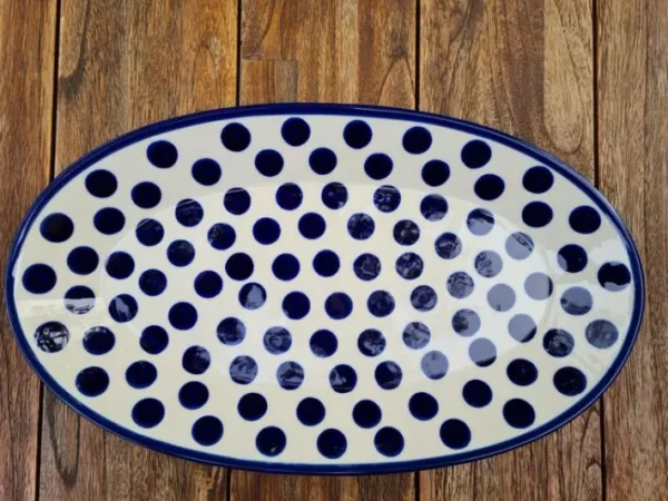 Platte, oval, 45,5 x 27 cm, Tradition 28 - BSN 60109^Bunzlauer Keramik Fashion