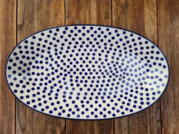 Platte, oval, 45,5 x 27 cm, Tradition 24 - BSN 60105^Bunzlauer Keramik Best