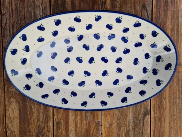 Platte, oval, 45,5 x 27 cm, Tradition 22 - cerámica de polonia - BSN 60103^Bunzlauer Keramik Clearance