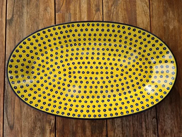 Platte, oval, 45,5 x 27 cm, Tradition 20 - BSN 60101^Bunzlauer Keramik Online