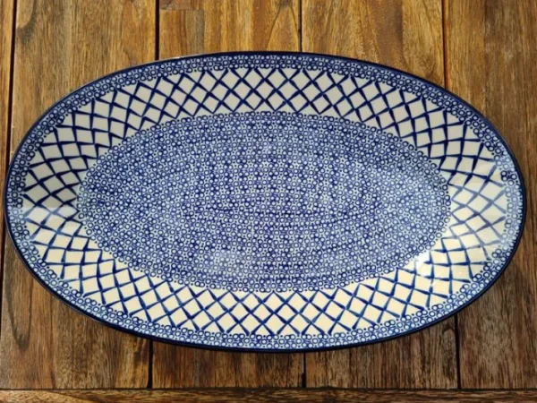 Platte, oval, 45,5 x 27 cm, Tradition 2, BSN 1904^Bunzlauer Keramik Hot