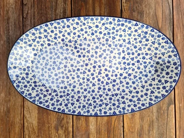 Platte, oval, 45,5 x 27 cm, Tradition 12, BSN 1160^Bunzlauer Keramik Outlet