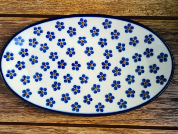 Platte, oval, 21 x 13 cm, Tradition 3 - BSN 1210^Bunzlauer Keramik Sale