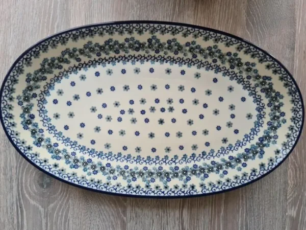 Platte, oval, 45,5 x 27 cm, Winter Garden, BSN J-1926^Bunzlauer Keramik Clearance