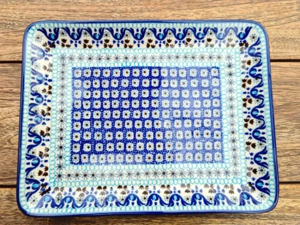 Platte, rechteckig, 27 x 21 cm, Marrakesch, BSN A-0644^Bunzlauer Keramik New