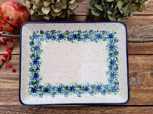 Platte, rechteckig, 27 x 21 cm, Tradition 7, BSN X-027^Bunzlauer Keramik Fashion
