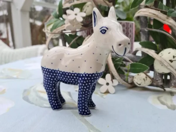 Pony, 13 x 13 x 5 cm, Unikat 18 - polish pottery - BSN 21304^Bunzlauer Keramik New