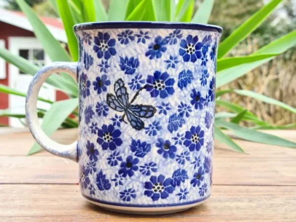 Pott, 600 ml,12 cm, Dragonfly, BSN J-1526^Bunzlauer Keramik Hot