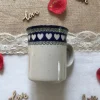 Pott, 600 ml,12 cm, White Valentine, BSN R-124^Bunzlauer Keramik Best