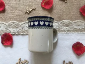 Pott, 600 ml,12 cm, White Valentine, BSN R-124^Bunzlauer Keramik Best