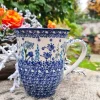 Pott, ca. 450 ml, Höhe 12 cm, Floral Party^Bunzlauer Keramik New