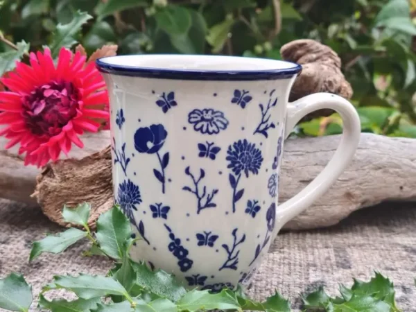 Pott, ca. 450 ml, Höhe 12 cm, Flower Festival^Bunzlauer Keramik Online