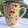 Pott, ca. 450 ml, Höhe 12 cm, Liebe^Bunzlauer Keramik Hot