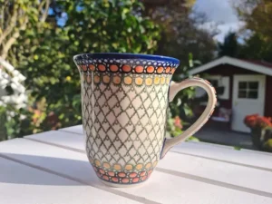Pott, ca. 450 ml, Höhe 12 cm, Unikat 1 - BSN 10411^Bunzlauer Keramik Online