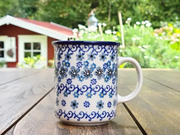 Pott ohne Unterteller, 300 ml, Höhe 9,5 cm, Winter Garden, BSN J-1969^Bunzlauer Keramik Best