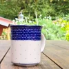 Pott ohne Unterteller, 300 ml, Höhe 9,50 cm, Unikat 18, BSN 10452^Bunzlauer Keramik New
