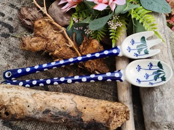 Salatbesteck Löffel und Gabel - Tradition 11 - Bunzlauer Schnäppchen - BSN 1101^Bunzlauer Keramik Online