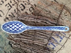 Salatlöffel, 32,5 cm lang, Tradition 2^Bunzlauer Keramik Fashion