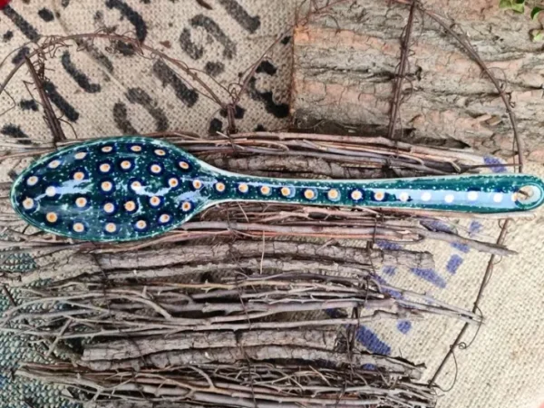 Salatlöffel, 32,5 cm lang, Tradition 1^Bunzlauer Keramik New