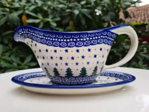 Sauciere mit Unterteller, max. 700 ml, Unikat 57, BSN 15030^Bunzlauer Keramik Sale