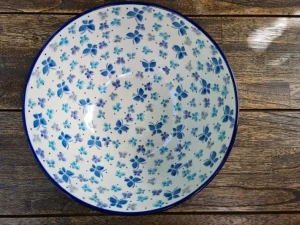 Schale, Ø 24 cm, 2600 ml, Höhe 8,5 cm, Tradition 37^Bunzlauer Keramik Online