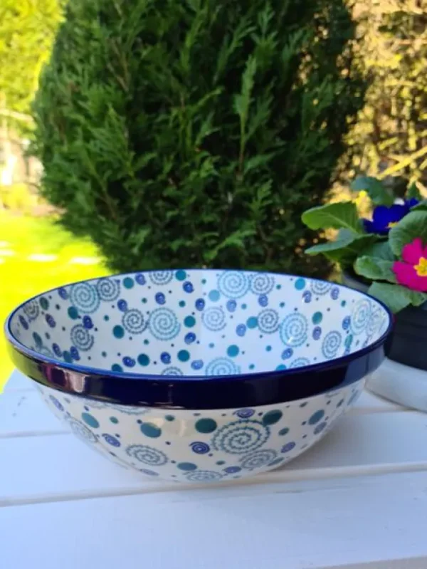 Schale, Ø 24 cm, 2600 ml, Höhe 8,5 cm, Tradition 36^Bunzlauer Keramik Hot