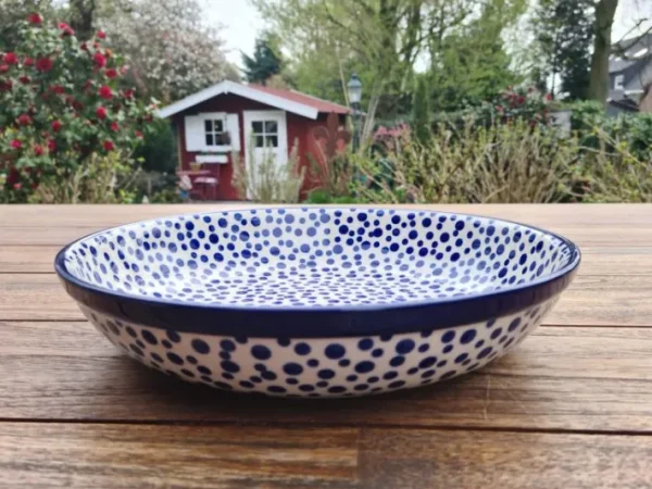 Schale, Ø 32,5 cm,7 cm, 3500 ml, Crazy Dots, BSN A-1630^Bunzlauer Keramik Online