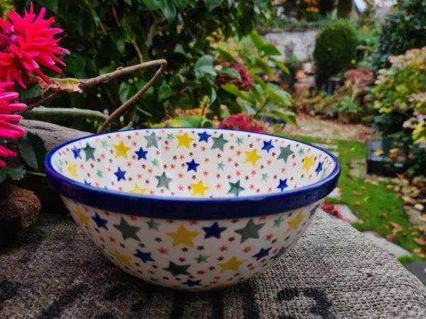 Schale, Ø 27,5 cm,11 cm, Sterne^Bunzlauer Keramik Outlet