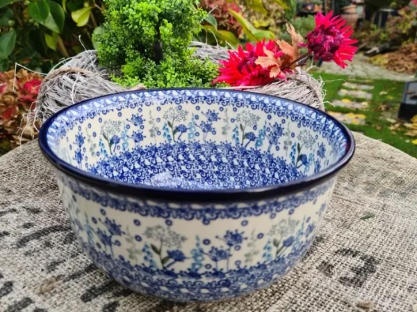 Schale, Ø 22 cm, Höhe 11 cm, Floral Party^Bunzlauer Keramik Fashion