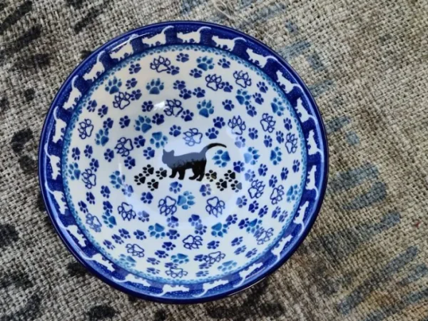Schale, Ø 17 cm, Höhe 8 cm, Katze, Vol. 950 ml - BSN A-0032^Bunzlauer Keramik Sale