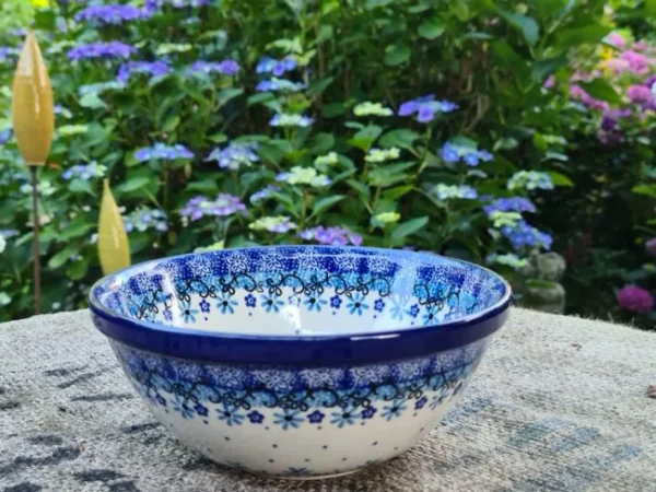 Schale, Ø 17 cm, Höhe 8 cm, Vol. 950 ml, Fleur Delicate, BSN J-1732^Bunzlauer Keramik Hot